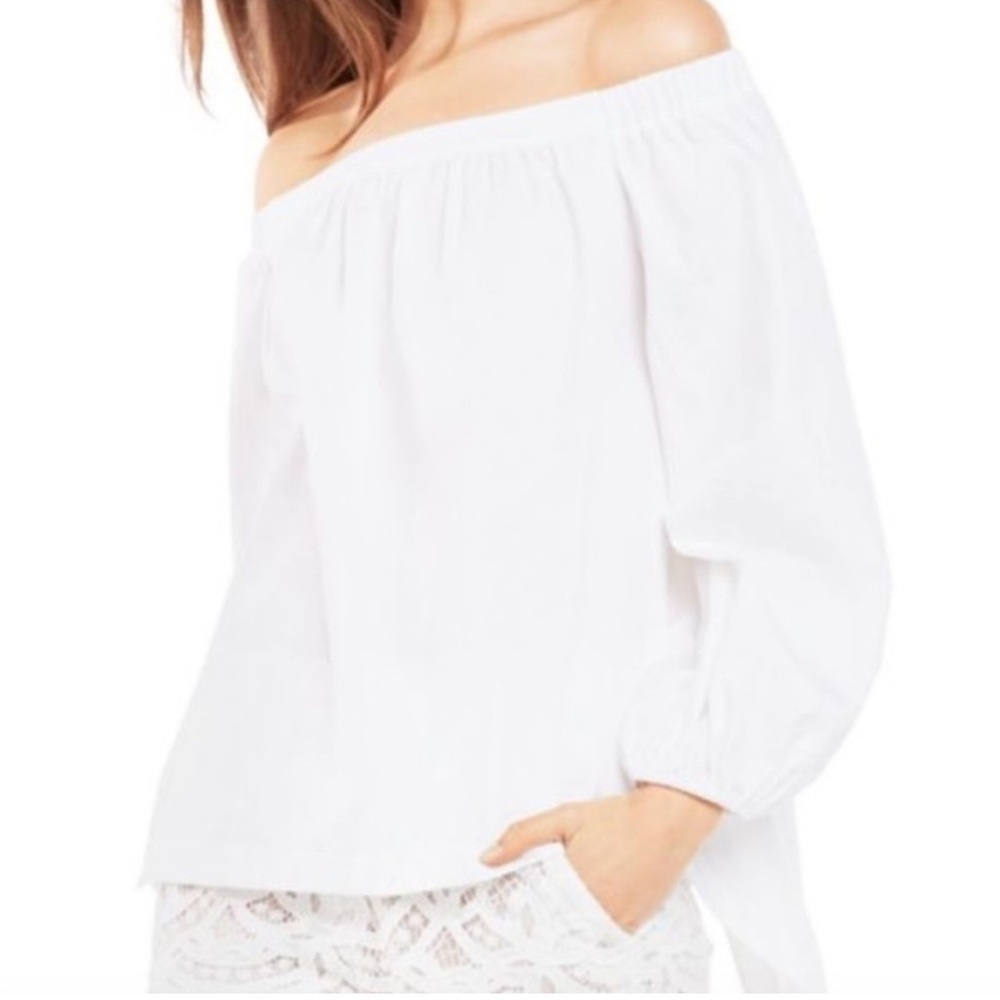 BCBGMAXAZRIA Women's Daniela Off-Shoulder‎ Top